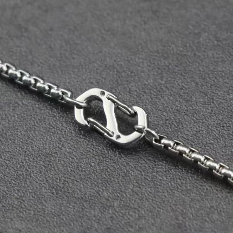 Double Opening Necklace Shortener Clasps, Gold and Silver, Stainless Steel S-Lock Jewelry Connectors (4S+4M+4L/Silver) - Image 5