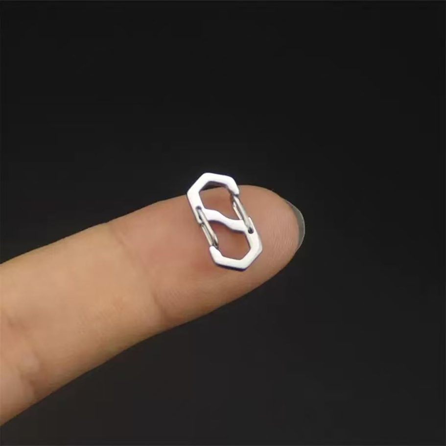 Double Opening Necklace Shortener Clasps, Gold and Silver, Stainless Steel S-Lock Jewelry Connectors (4S+4M+4L/Silver) - Image 6