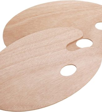 Mr. Pen Wooden Artist Palette, 2-pack Oil Palette